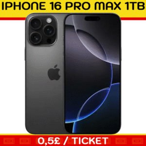 iPhone 16 Pro Max 1TB Black Titanium