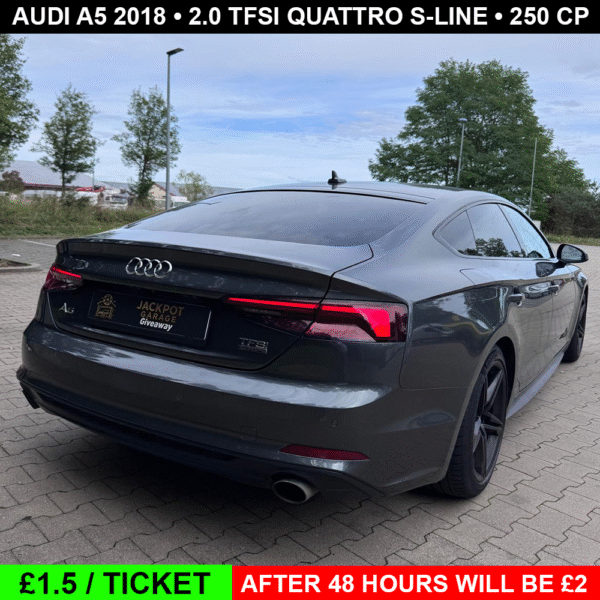 Audi A5 2018 • 2.0 TFSI Quattro S-Line • 250 CP - Image 4